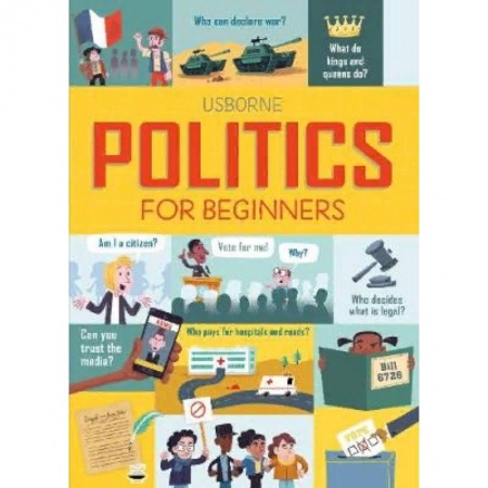 Литература на иностранном языке для детей, книга Politics for Beginners купить по низкой цене