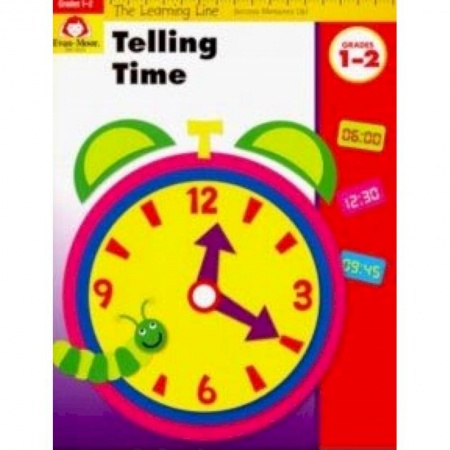 Учебники, самоучители, пособия, книга The Learning Line Workbook. Telling Time, Grades 1-2 купить по низкой цене