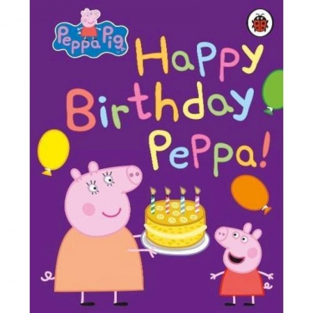 Чтение на английском языке, книга Happy Birthday, Peppa  (board book) купить по низкой цене