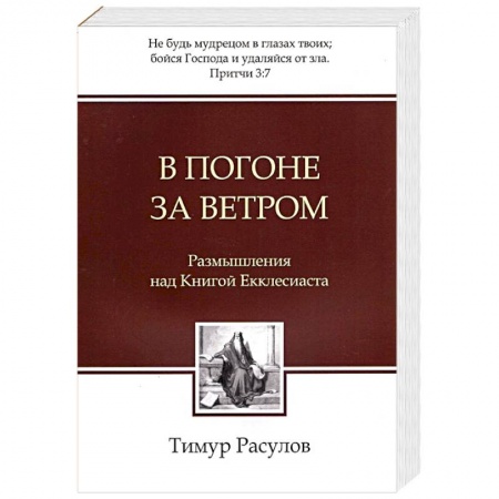 Духовная литература, книга В погоне за ветром. Размышления над Книгой Екклесиаста купить по низкой цене