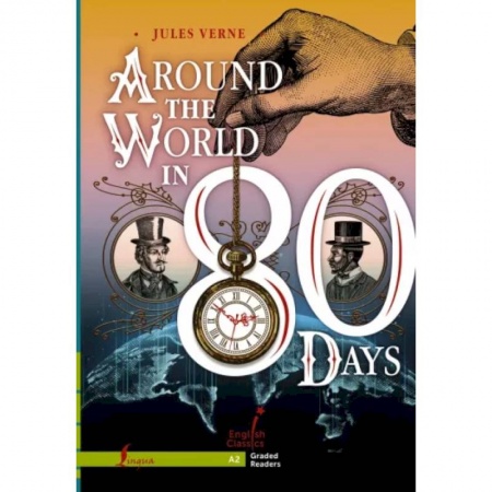 Чтение на английском языке, книга Around the World in 80 Days. A2 купить по низкой цене