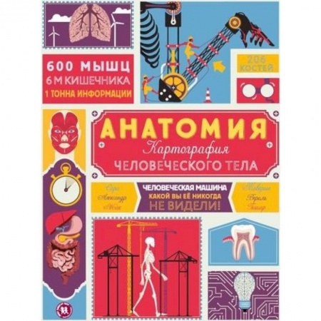 Человек. Земля. Вселенная, книга Анатомия. Картография человеческого тела купить по низкой цене