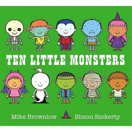 Чтение на английском языке, книга Ten Little Monsters купить по низкой цене