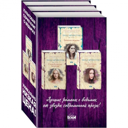 Зарубежное фэнтези, книга Зимняя ведьма. Серебряная ведьма. Полночная ведьма (комплект из 3 книг) купить по низкой цене