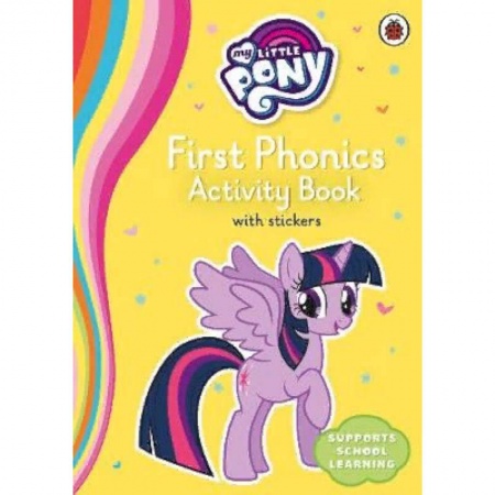 Чтение на английском языке, книга My Little Pony First Phonics Activity Book купить по низкой цене