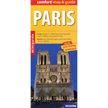 Книги, книга Париж. Карта и гид 1:17000 купить по низкой цене