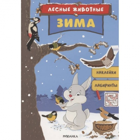 Альбомы, анкеты, дневнички, книга Зима.Наклейки.Лабиринты купить по низкой цене