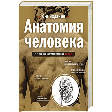 Книги, книга Анатомия человека: полный компактный атлас купить по низкой цене