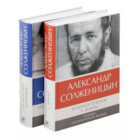 Русская классика, книга Бодался теленок с дубом. Очерки литературной жизни, Угодило зернышко промеж двух жерновов. Очерки изгнания (комплект из 2-х книг) купить по низкой цене