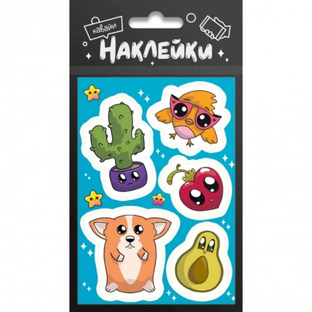 Альбомы, анкеты, дневнички, книга Наклейки 'Кавайи' купить по низкой цене