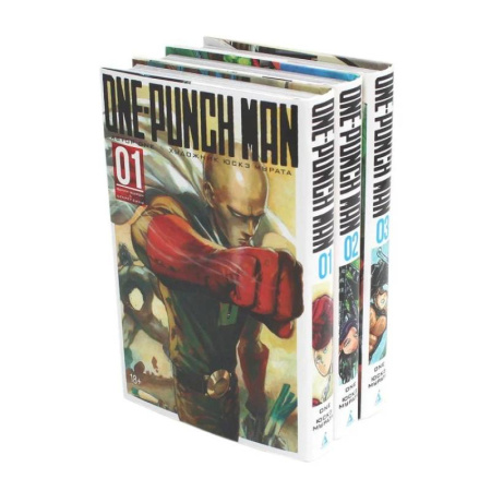 Комиксы. Манга, книга One-Punch Man 1-3: манга (комплект из 3-х книг) купить по низкой цене