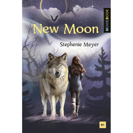 Чтение на английском языке, книга New Moon = Новолуние. Книга для чтения на английском языке. Уровень В1 купить по низкой цене