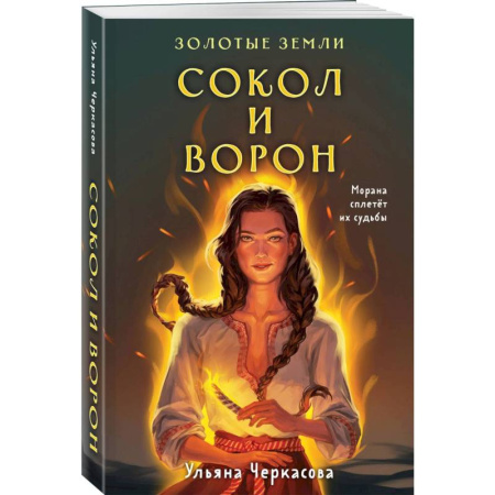Русское фэнтези, книга Комплект Золотые Земли (книга Сокол и ворон+тетрадь) купить по низкой цене