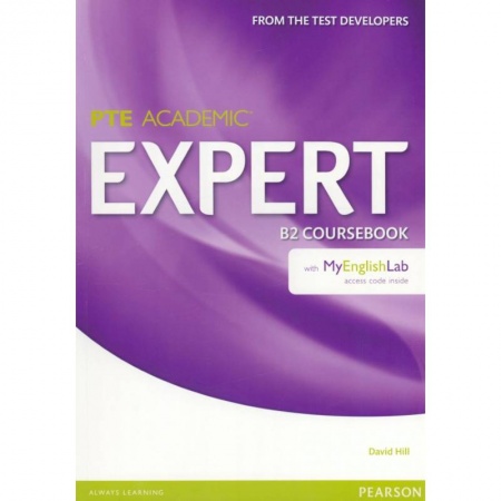 Английский язык, книга Expert PTE Academic B2 CBk + MyEnglishLab купить по низкой цене