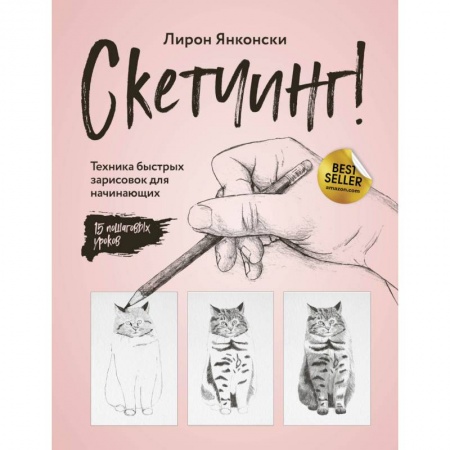 Живопись. Теория и техника, книга Скетчинг! Техника быстрых зарисовок для начинающих. Пошаговые уроки. Янконски Л. купить по низкой цене