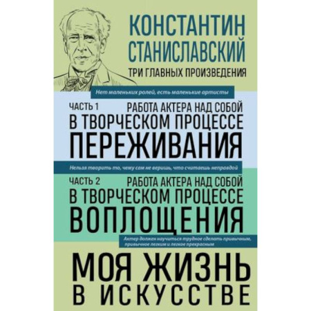Мемуары, биографии деятелей культуры, искусства, книга Константин Станиславский. Работа актера над собой Части 1 и 2. Моя жизнь в искусстве купить по низкой цене