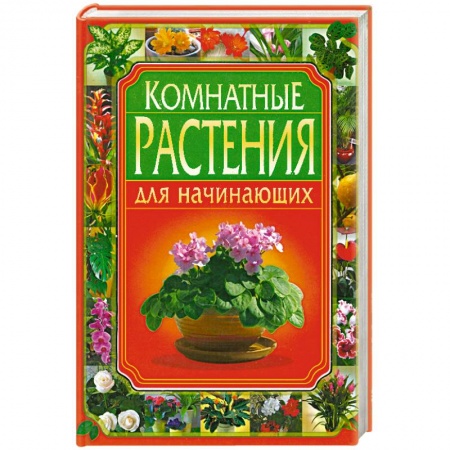 Книги, книга Комнатные растения для начинающих купить по низкой цене