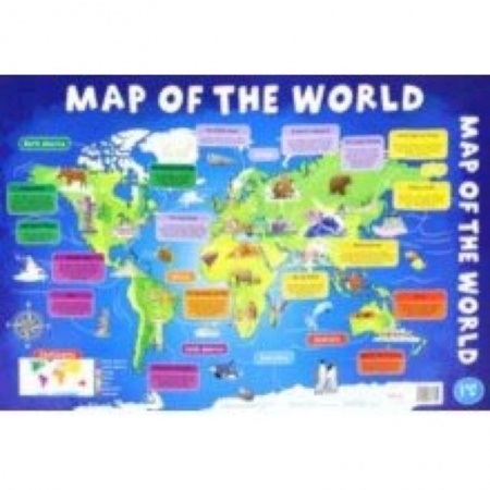 Чтение на английском языке, книга My First Map of the World купить по низкой цене