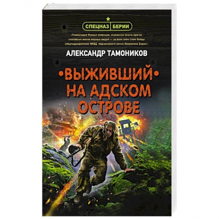 Боевики, военные, книга Выживший на адском острове купить по низкой цене