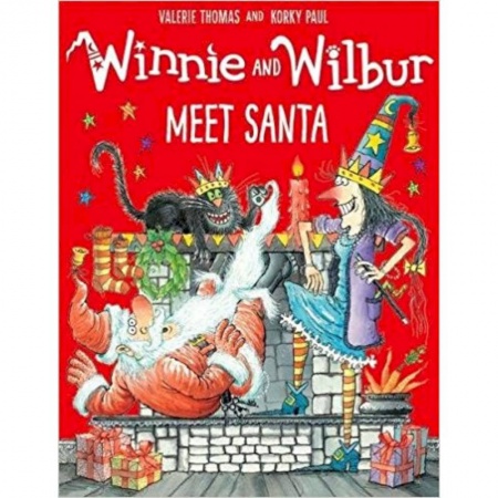Литература на иностранном языке для детей, книга Winnie & Wilbur Meet Santa купить по низкой цене