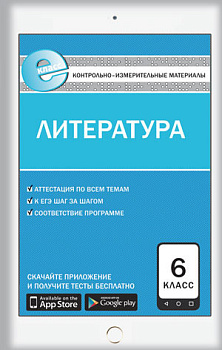 Контрольно-измерительные материалы. Литература. 6 класс. ФГОС