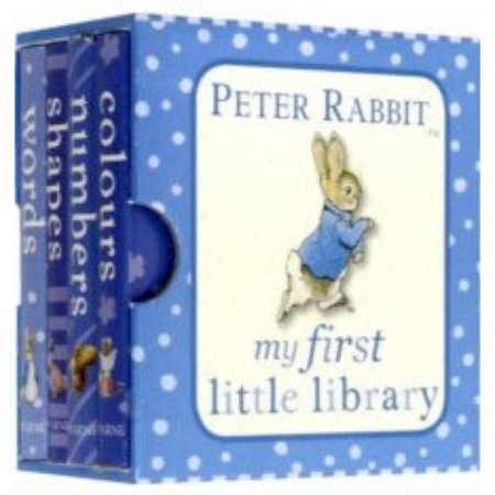 Литература на иностранном языке для детей, книга Peter Rabbit. My First Little Library (4 books) купить по низкой цене