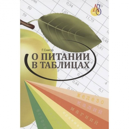 Другие виды диет, книга О питании в таблицах для всех, кто хочет быть здоровым купить по низкой цене