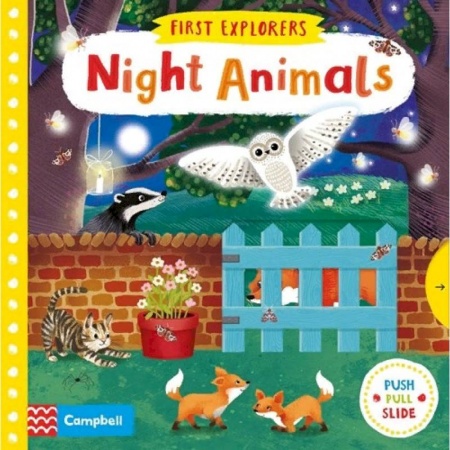 Литература на иностранном языке для детей, книга Night Animals. Board book купить по низкой цене