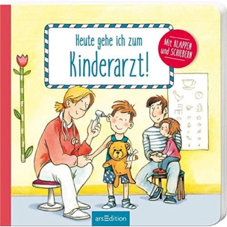 Литература на иностранном языке для детей, книга Heute gehe ich zum Kinderarzt купить по низкой цене