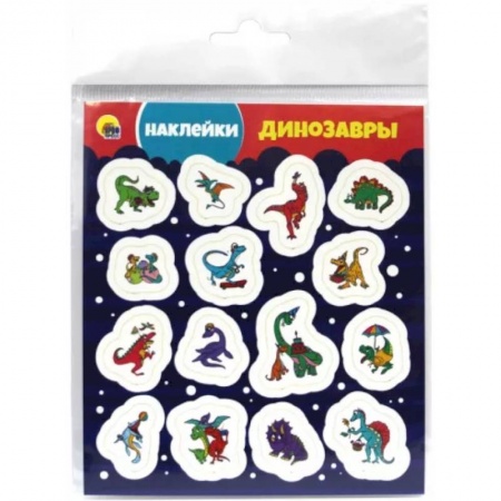 Книжки с наклейками, книга Динозавры купить по низкой цене