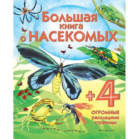 Животный и растительный мир, книга Большая книга о насекомых купить по низкой цене