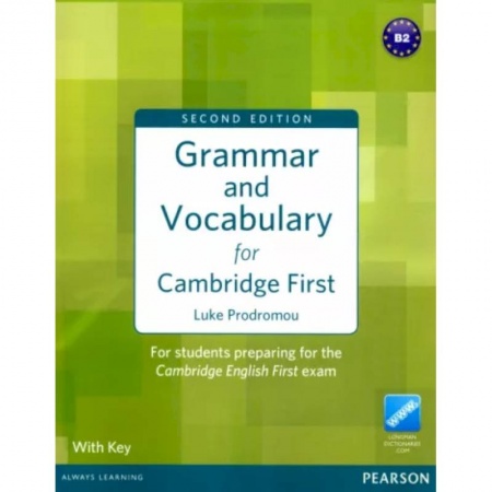 Учебники, самоучители, пособия, книга Grammar and Vocabulary for Cambridge First with Key. B2 купить по низкой цене