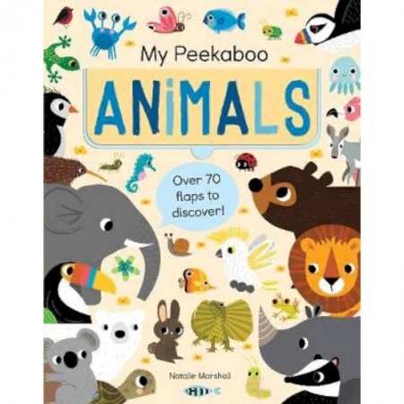 Литература на иностранном языке для детей, книга My Peekaboo Animals купить по низкой цене