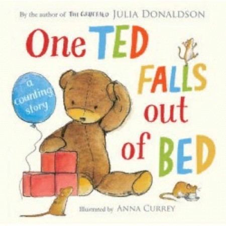 Литература на иностранном языке для детей, книга One Ted Falls Out of Bed: A Counting Story. Board book купить по низкой цене