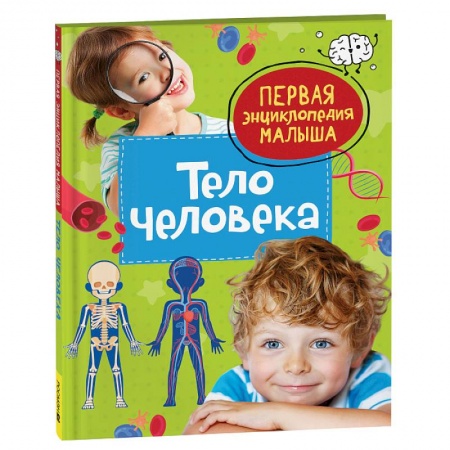 Человек. Земля. Вселенная, книга Тело человека. Первая энциклопедия малыша купить по низкой цене