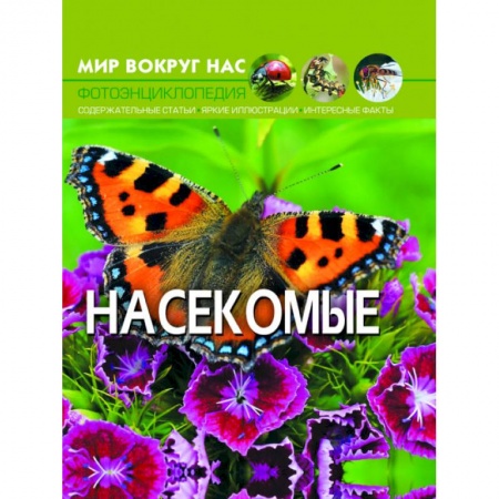Окружающий мир, книга Мир вокруг нас. Насекомые купить по низкой цене