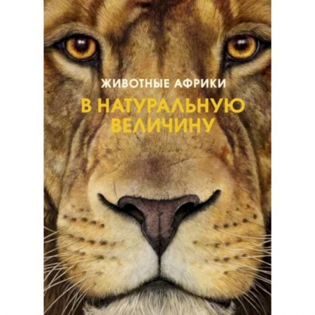 Животный и растительный мир, книга Животные Африки в натуральную величину купить по низкой цене