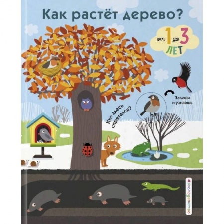 Знакомство с миром, развитие малыша, книга Как растет дерево? купить по низкой цене