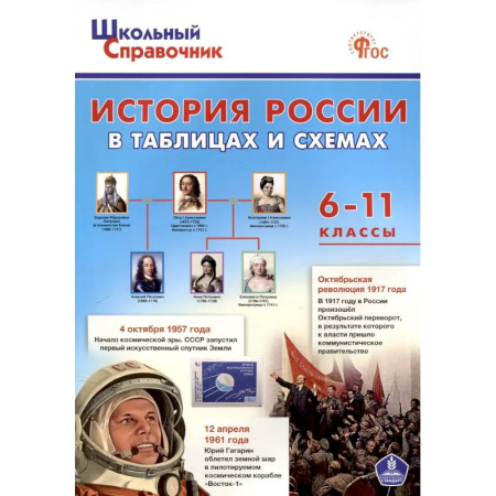 История, книга ШСп История России в таблицах и схемах. 6-11 кл. НОВЫЙ ФГОС купить по низкой цене