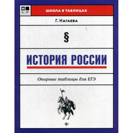 История, книга История России. Опорные таблицы для ЕГЭ купить по низкой цене