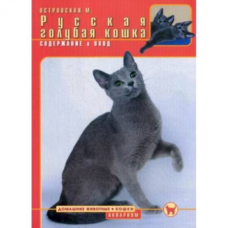 Книги, книга Русская голубая кошка. Содержание и уход купить по низкой цене