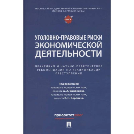 Уголовное и уголовно-процессуальное право, книга Уголовно-правовые риски экономической деятельности : практикум и научно-практические рекомендации по квалификации преступлений купить по низкой цене