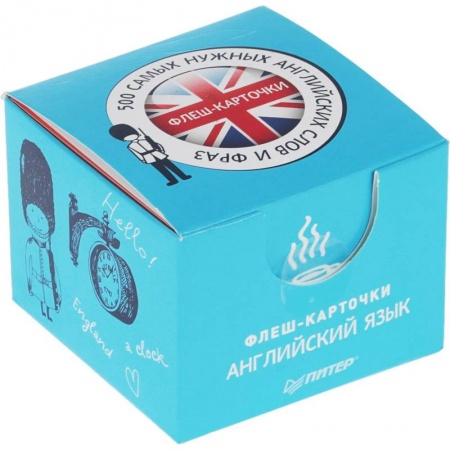 Чтение на английском языке, книга 500 самых нужных английских слов и фраз. Флеш-карточки купить по низкой цене