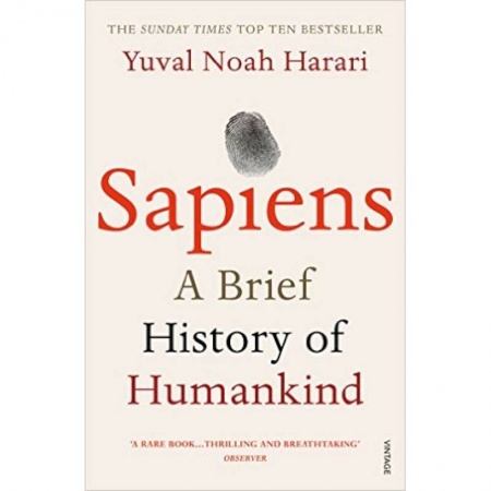 Чтение на английском языке, книга Sapiens: A Brief History of Humankind купить по низкой цене