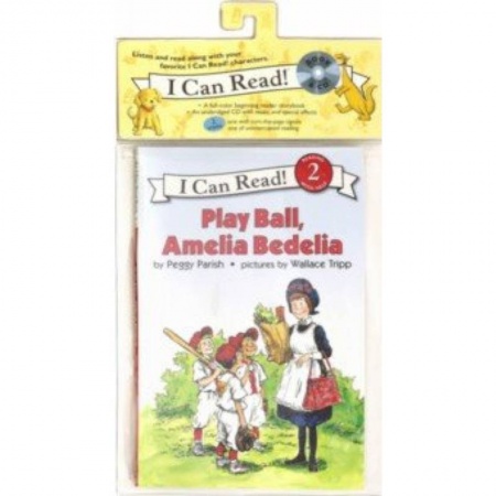 Литература на иностранном языке для детей, книга Play Ball, Amelia Bedelia (Level 2) (+CD) купить по низкой цене