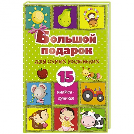 Окружающий мир, книга Большой подарок для самых маленьких. 15 книжек-кубиков! купить по низкой цене