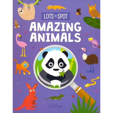 Чтение на английском языке, книга Lots to Spot: Amazing Animals купить по низкой цене