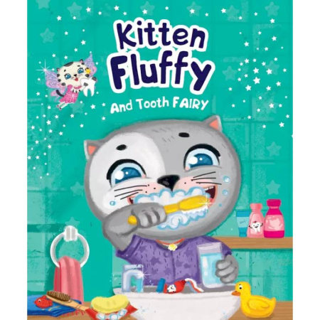 Чтение на английском языке, книга Kitten Fluffy and Tooth fairy купить по низкой цене