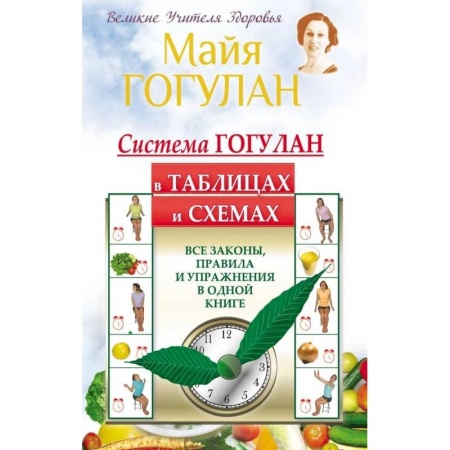 Медицинские энциклопедии и справочники, книга Система Гогулан в таблицах и схемах. Все законы,правила и упражнения в одной книге купить по низкой цене