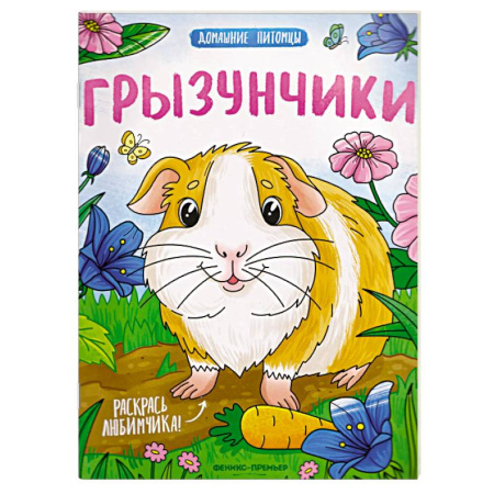 Животные. Птицы. Растения, книга Грызунчики. Книжка-раскраска купить по низкой цене